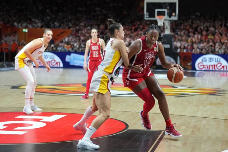 WCup Spain United States Basketball