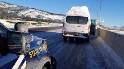 NHP Warns Drivers to Clear Vehicles of Snow