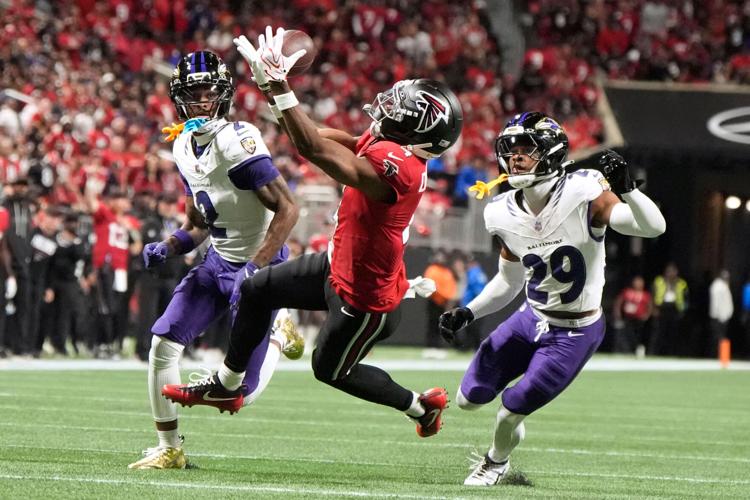 APTOPIX Ravens Falcons Football