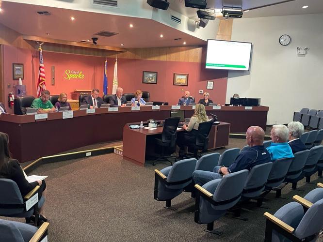 Sparks City Council meeting