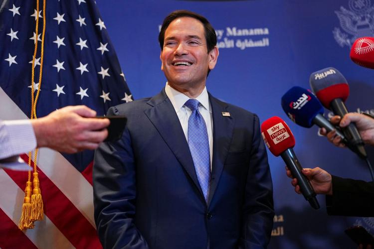 Bahrain US Rubio Gulf