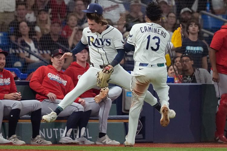 APTOPIX ALCS Guardians Rays Baseball