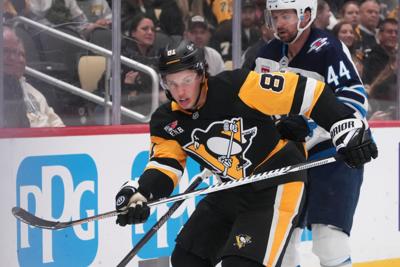 Jets Penguins Hockey