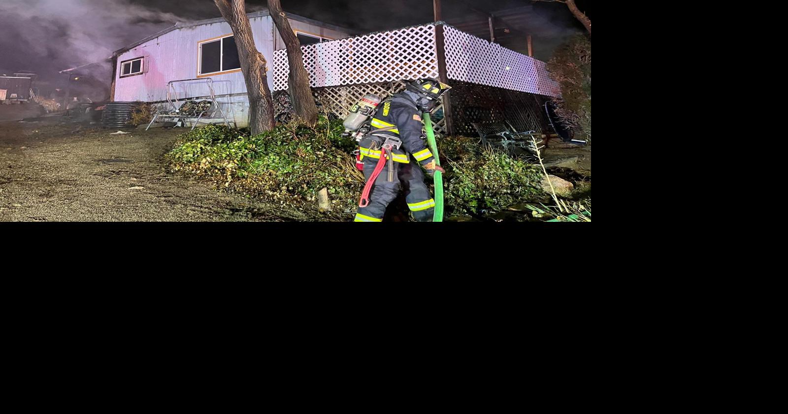 Truckee Meadows Fire crews knock down mobile home fire Flipboard