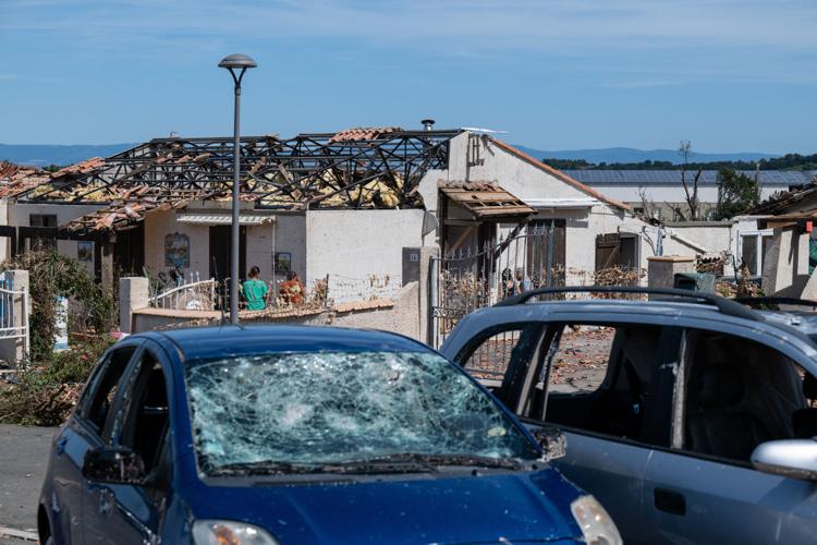 France Extreme Weather Tornado