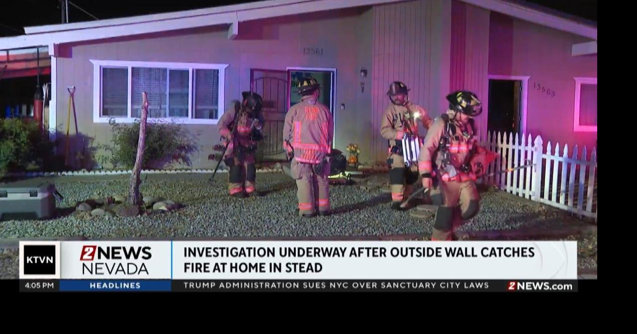 Investigation underway after fire at home in Stead | Local News | 2news.com