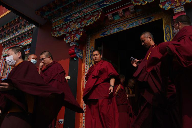 Teenage Buddhist Lama