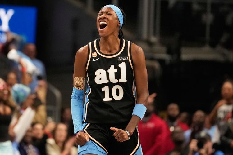 APTOPIX Valkyries Dream Basketball