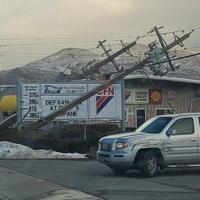 Outages For Roughly 1,200 in Northern Nevada After Power Poles Blow Over