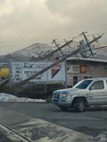Outages For Roughly 1,200 in Northern Nevada After Power Poles Blow Over