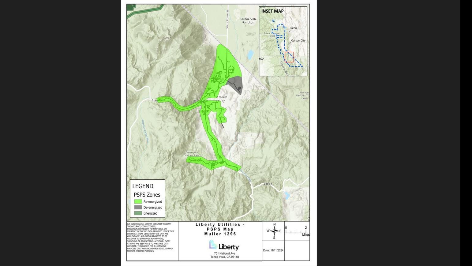 Power restored to most of the more than 2,200 affected by NV Energy