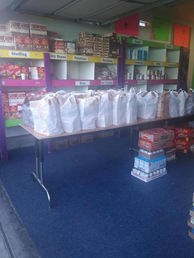 Ms. Evelyn Mount's Food Drive