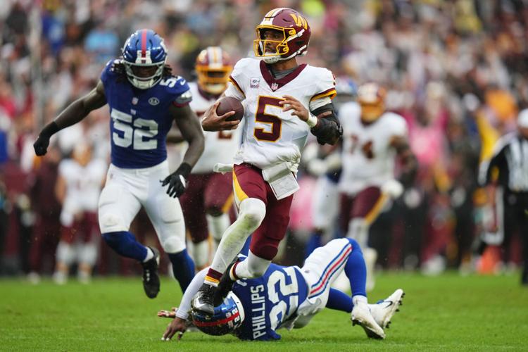 Giants Commanders Football