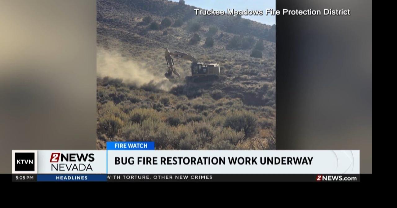 Bug Fire restoration work now underway | Local News | 2news.com