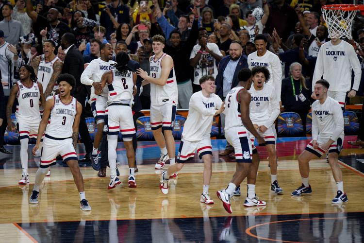 NCAA Illinois UConn Basketball