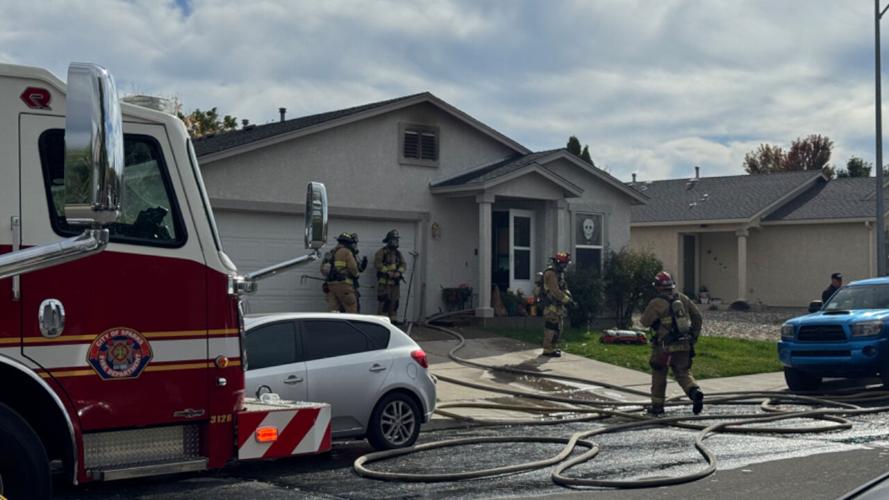 Sparks house fire 1