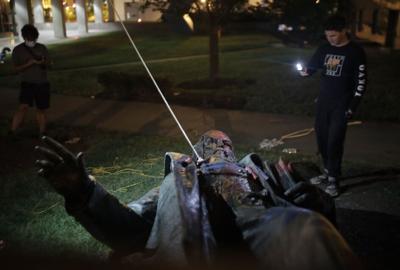 Statues Toppled Throughout U.S. in Protests Against Racism