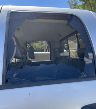 Picture of Property Damage done in Cold Springs