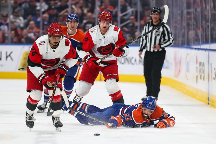 Hurricanes Oilers Hockey