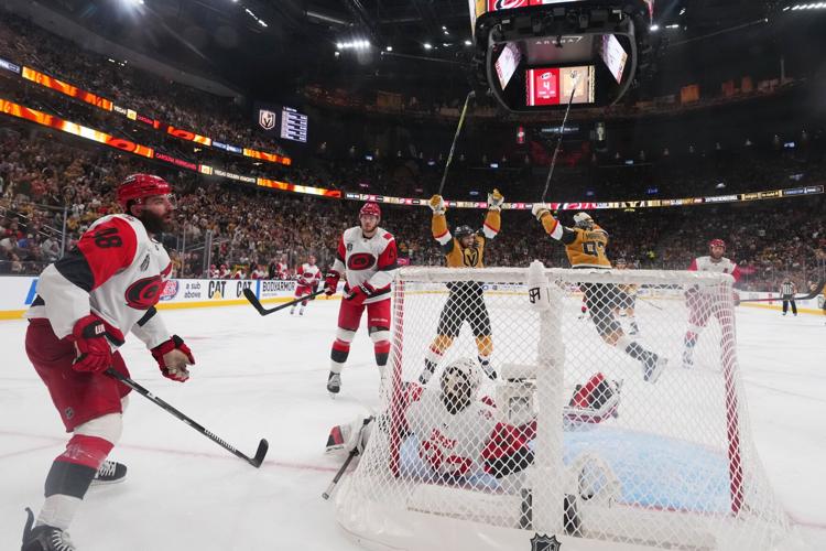 Stanley Cup Hurricanes Golden Knights Hockey