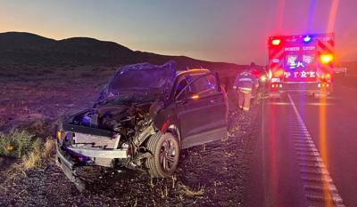 Crash near Fernley airport