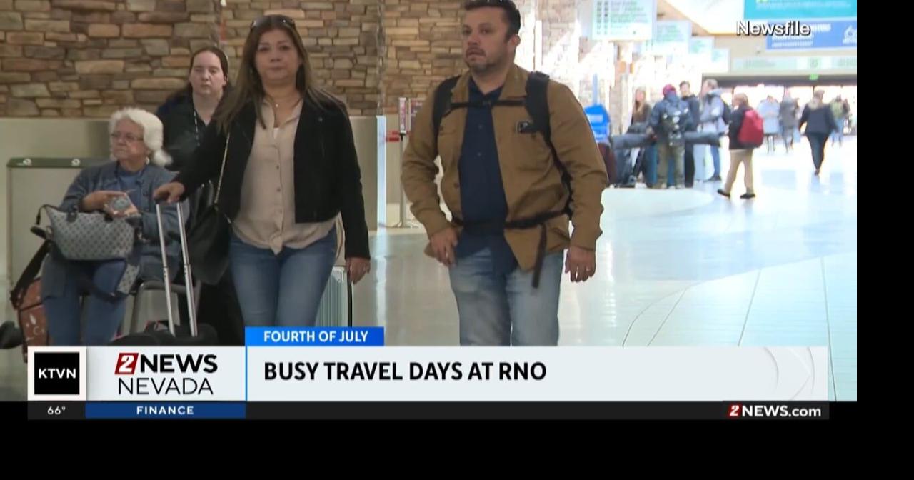 Busy days for travel at Reno-Tahoe International Airport | Local News ...