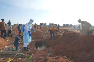 Congo families mourn as Ebola outbreak accelerates, in photos