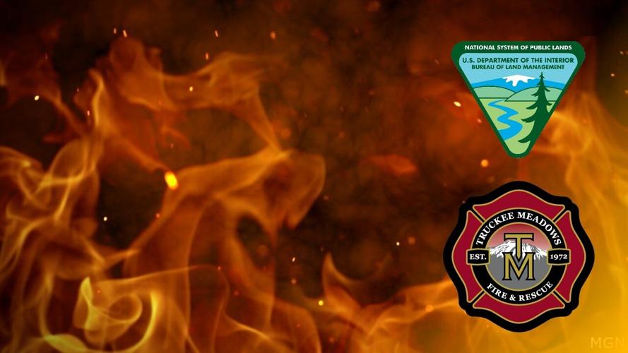 Generic fire with TMFR & BLM logos