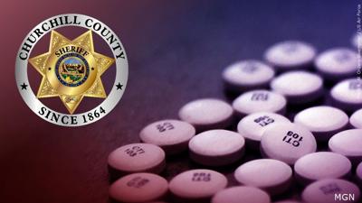 Pills with CCSO badge