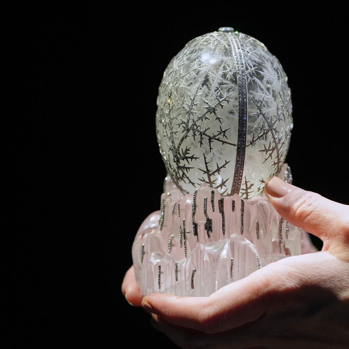 A crystal Fabergé egg crafted for Russian royalty is expected to sell for more than $26 million | National News | 2news.com