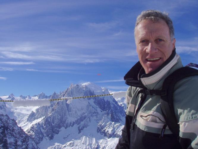 Yale Spina at Chamonix