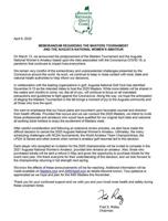 British Open Canceled, Masters to November in Major Rescheduling