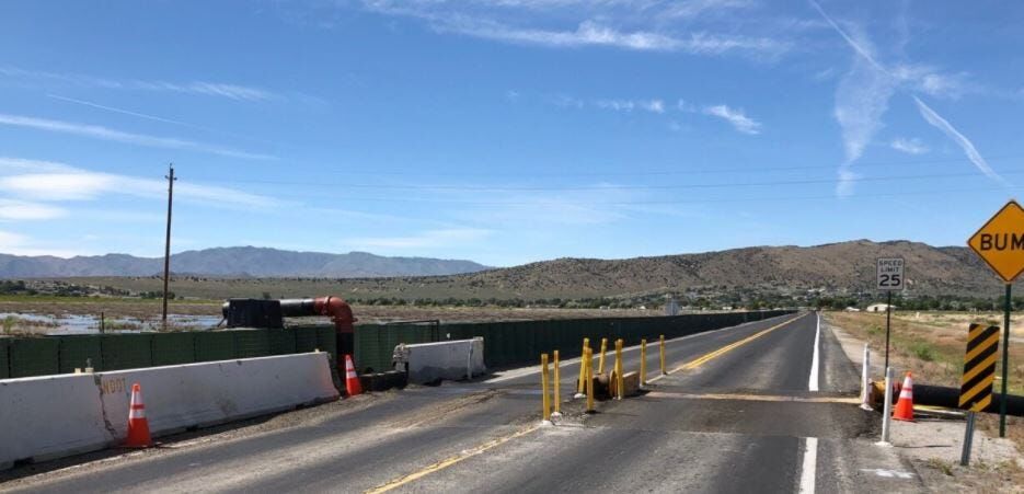 Washoe County to Begin Final Removal of Barriers Along Lemmon Drive