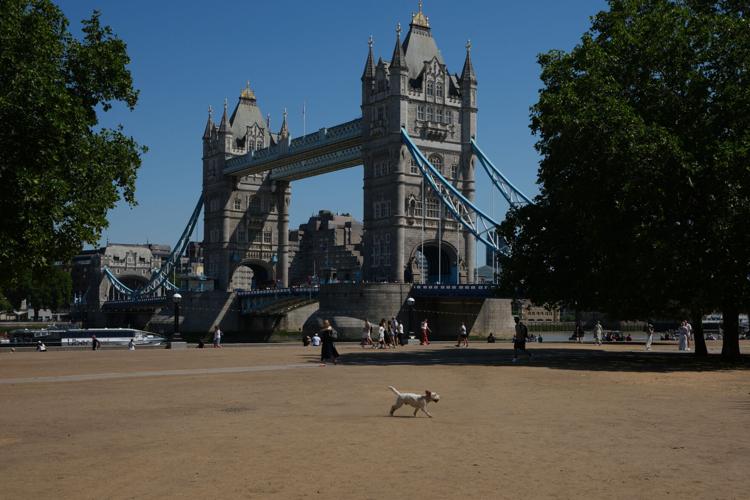 Britain records its hottest day of the year as summer heat grips parts of Europe, in photos