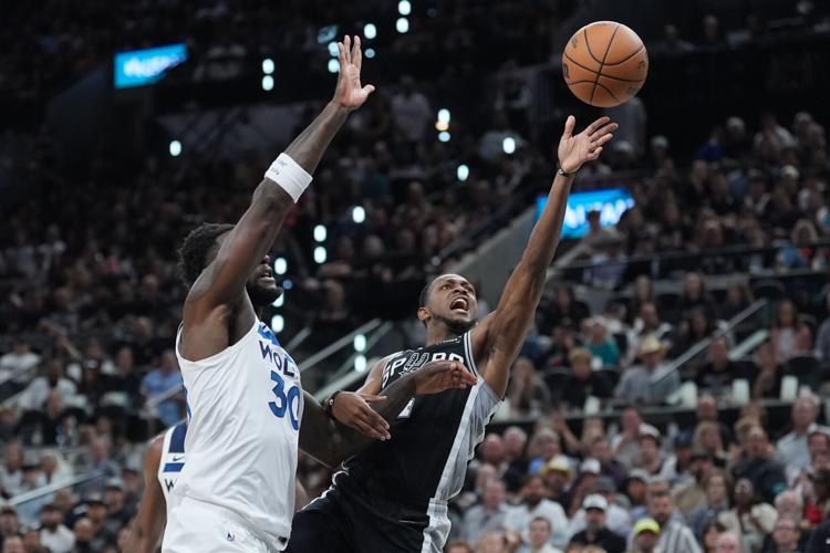 Timberwolves Spurs Basketball