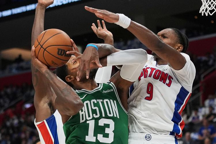 Celtics Pistons Basketball