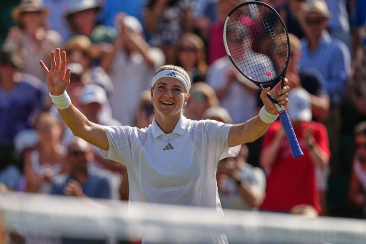 APTOPIX Britain Wimbledon Tennis