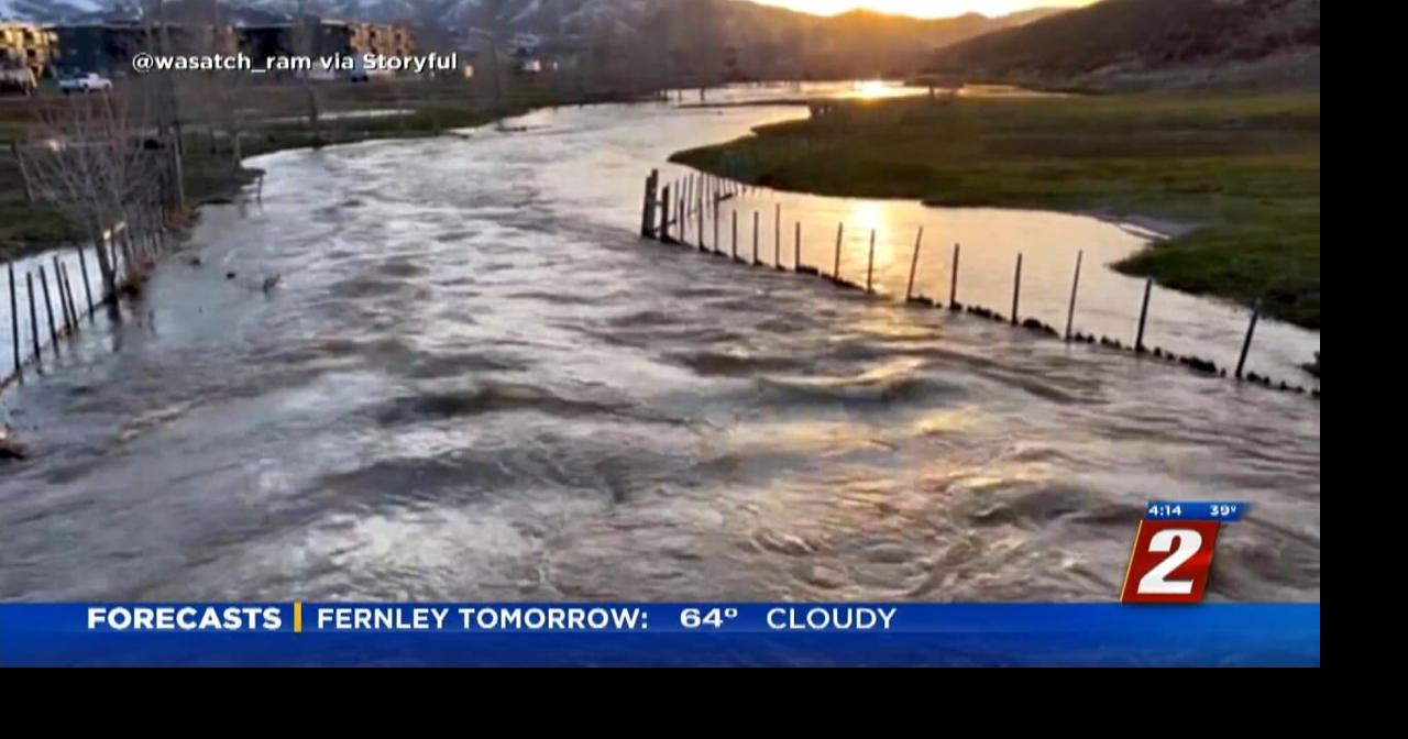 Warming Temperatures Cause Snowmelt Flooding In Utah News