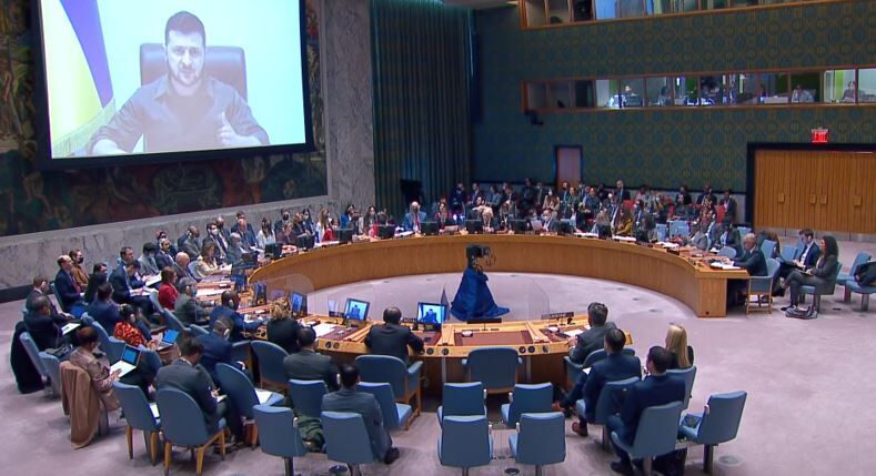 UN Security Council speech