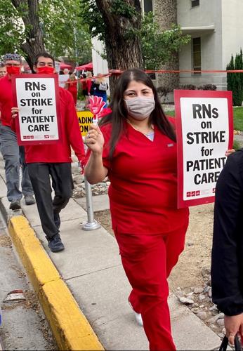 Nurses strike