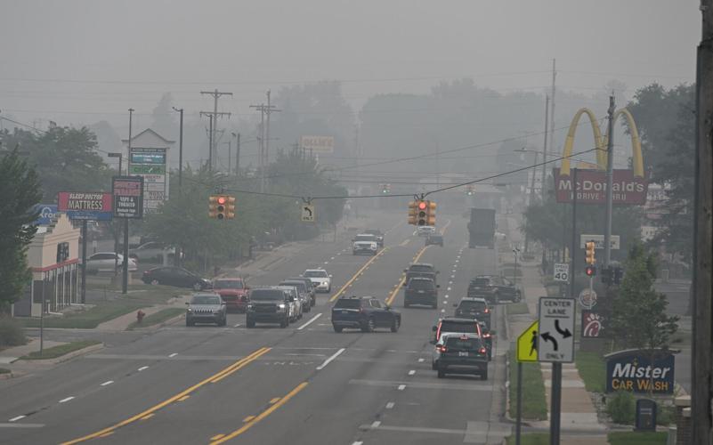 Michigan Climate Wildfires Smoke