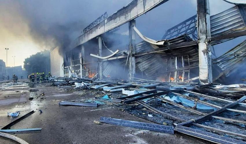 Ukraine shopping mall