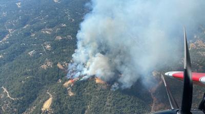 Fire in Placer County