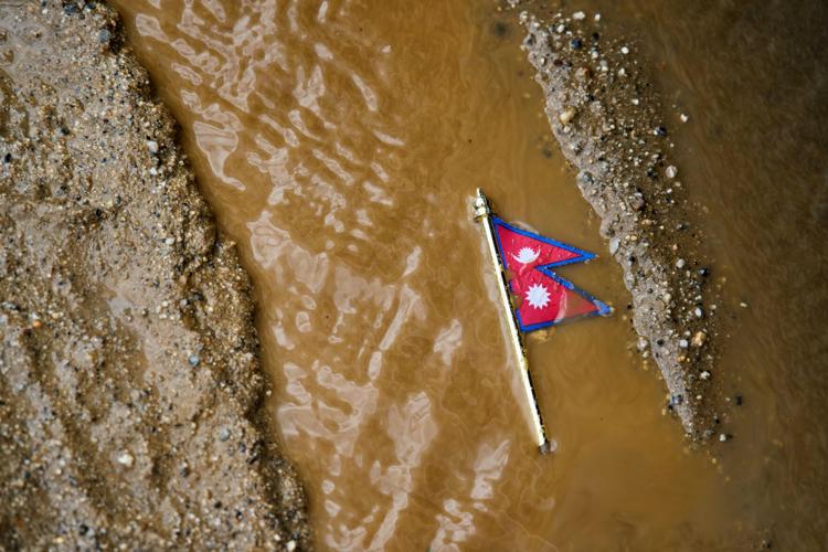 Nepal Floods Salvaging Items Photo Gallery