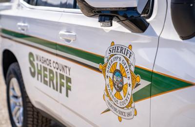 Patrol car door