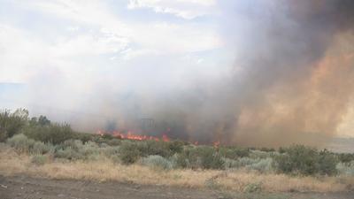 Fire Officials Credit Air Support For Helping With Rock Farm Fire