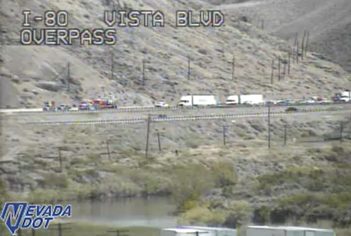 I-80 west near Vista
