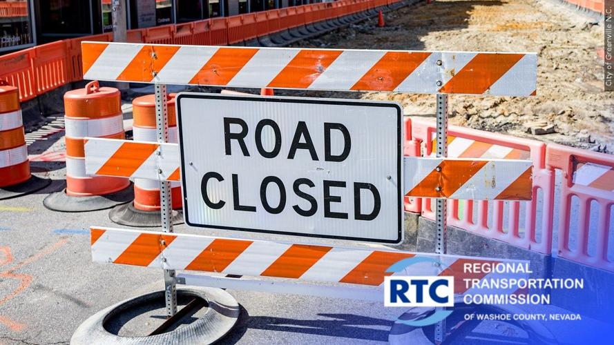 Road Closed with RTC logo