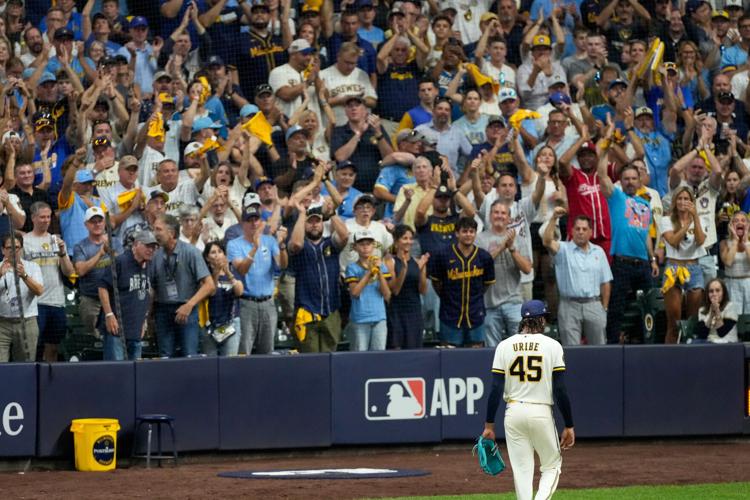 NLCS Dodgers Brewers Baseball