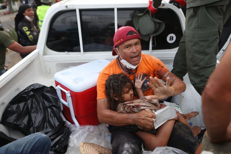 APTOPIX Venezuela Earthquake